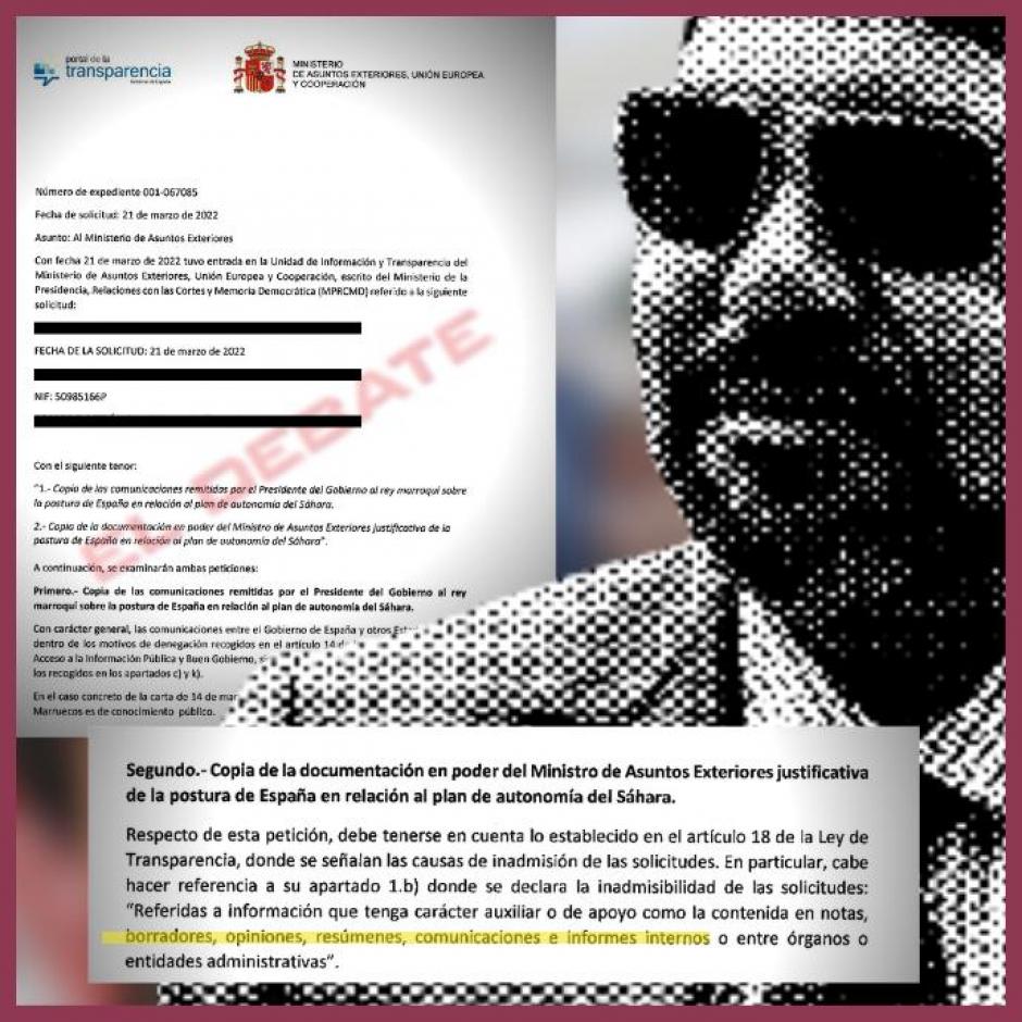 Los documentos que señalan la negativa de Sánchez a informar