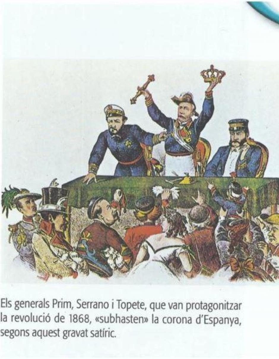 Generales Prim, Serrano y Topete