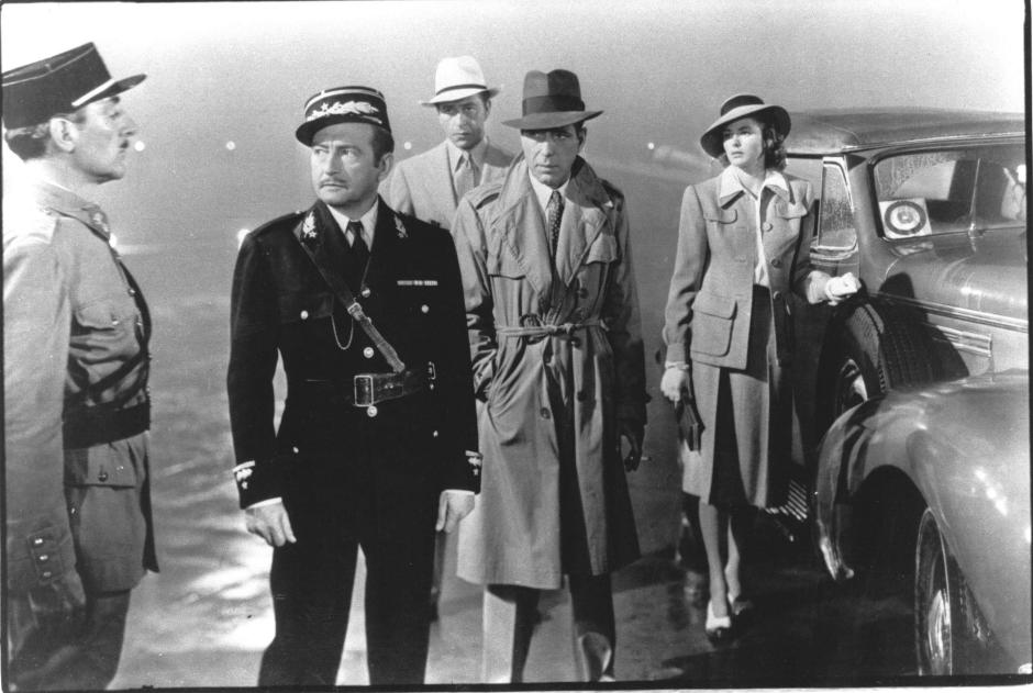 FOTOGRAMA PELICULA "CASABLANCA"
EN LA FOTO INGRID BERGMAN Y HUMPREY BOGART