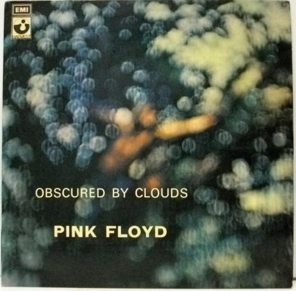 Portada del álbum de Pink Floyd 'Obscured by Clouds' (1972)