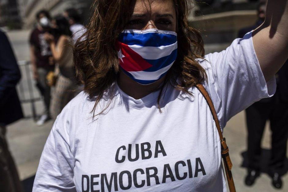 Imagen de las protestas contra el Gobierno de Cuba.
POLITICA LATINOAMÉRICA CUBA INTERNACIONAL
ALEJANDRO MARTÍNEZ VÉLEZ / EUROPA PRESS / CONTACTO