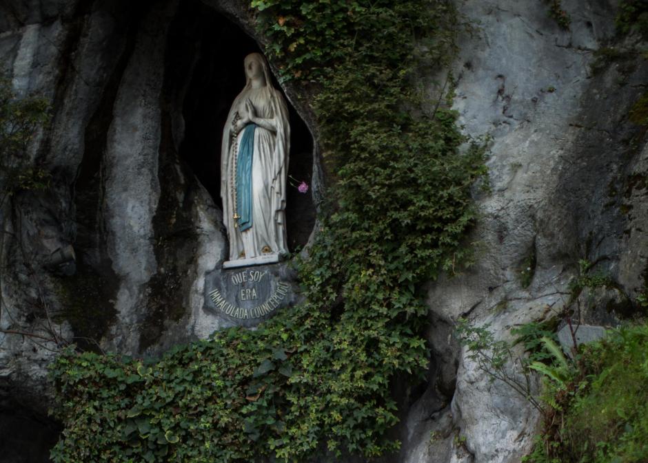 La gruta de Lourdes