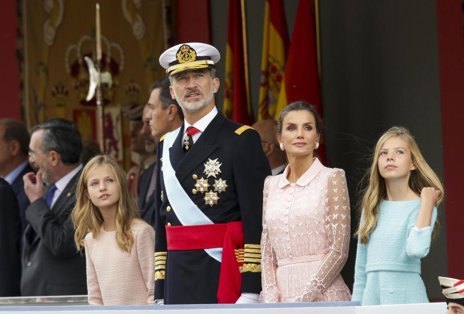 Los Reyes Felipe y Letizia en el año 2019