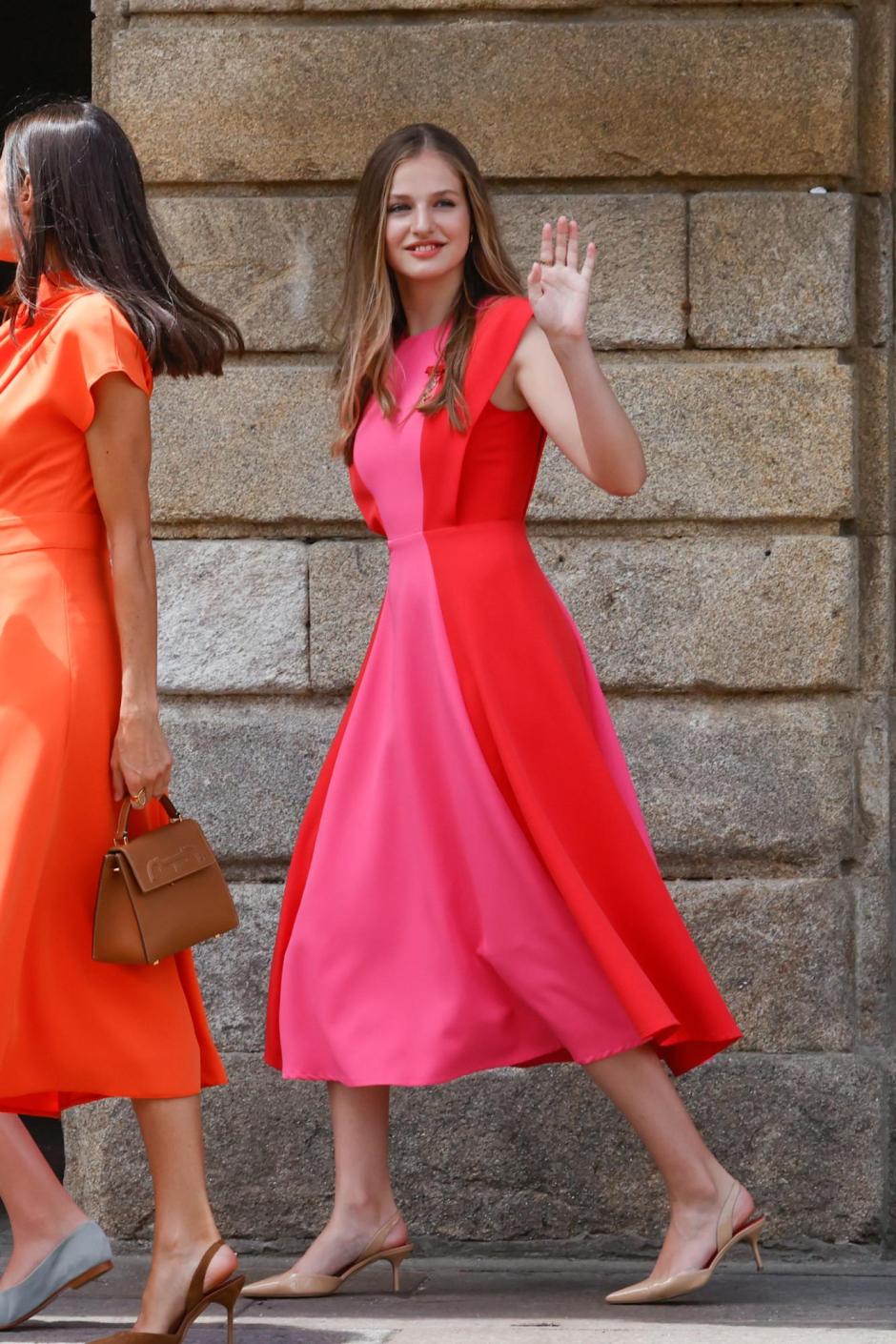Princess of Asturias Leonor de Borbon during Santiago Apostle festivity act in Santiago de Compostela, A Coruña on Monday, 25 July 2022.