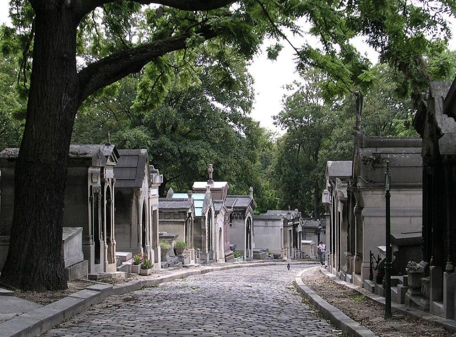 Cementerio de Per Lachaise, en Francia