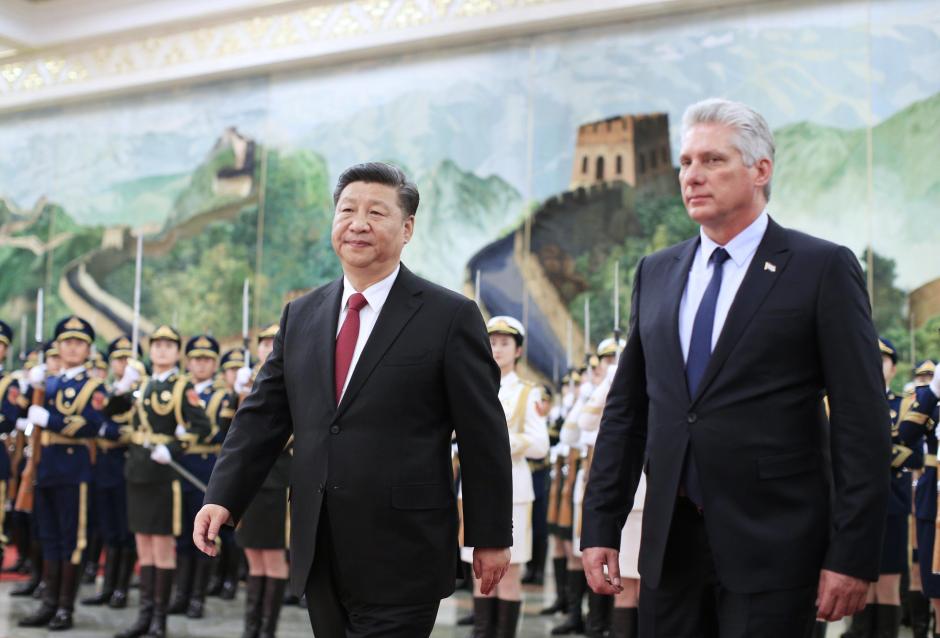 Xi Jinping recibió en Pekín al heredero de la dictadura cubana, Miguel Díaz Canel
