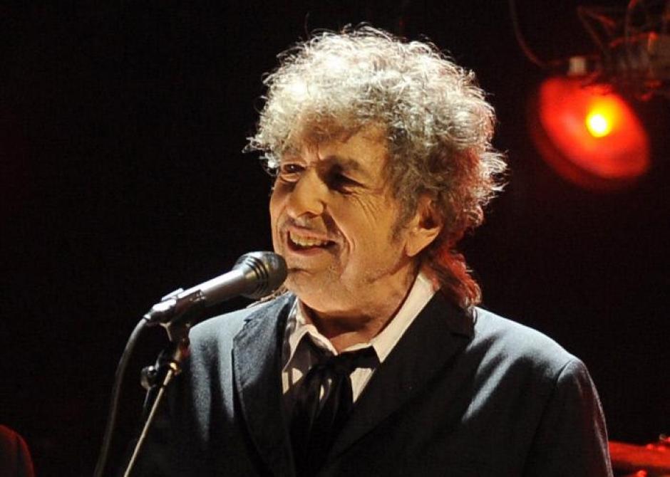 Bob Dylan durante un concierto