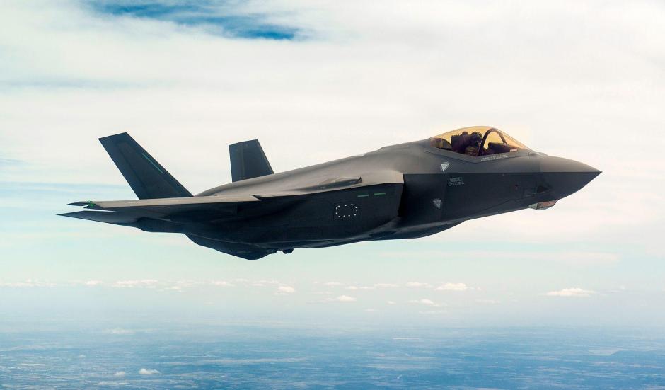 Imagen de un F-35 de Lockheed Martin