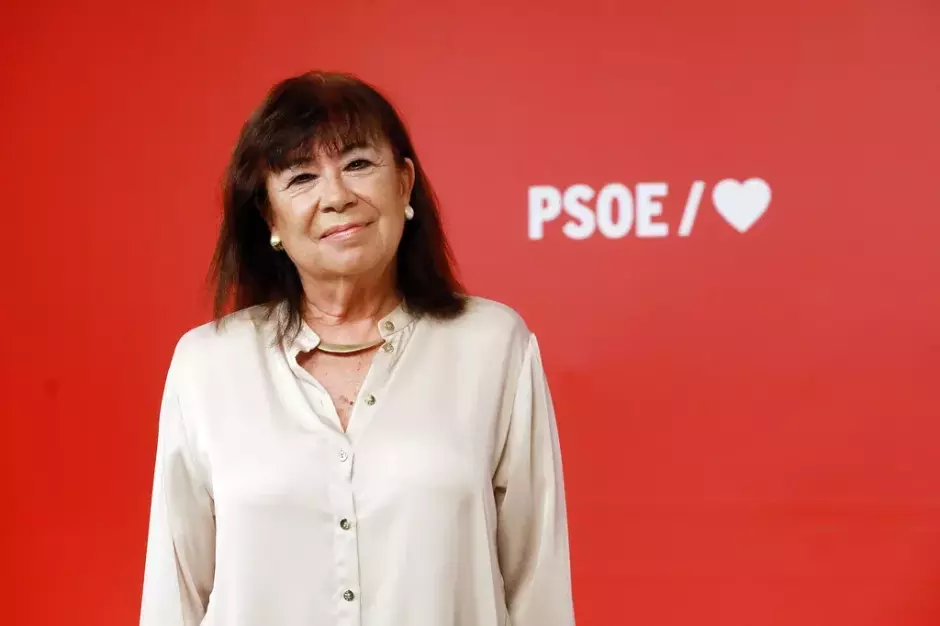 Cristina Narbona, presidenta del PSOE