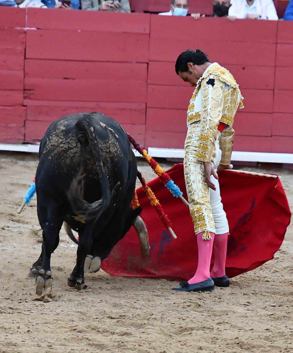 José Ruiz Muñoz con la muleta