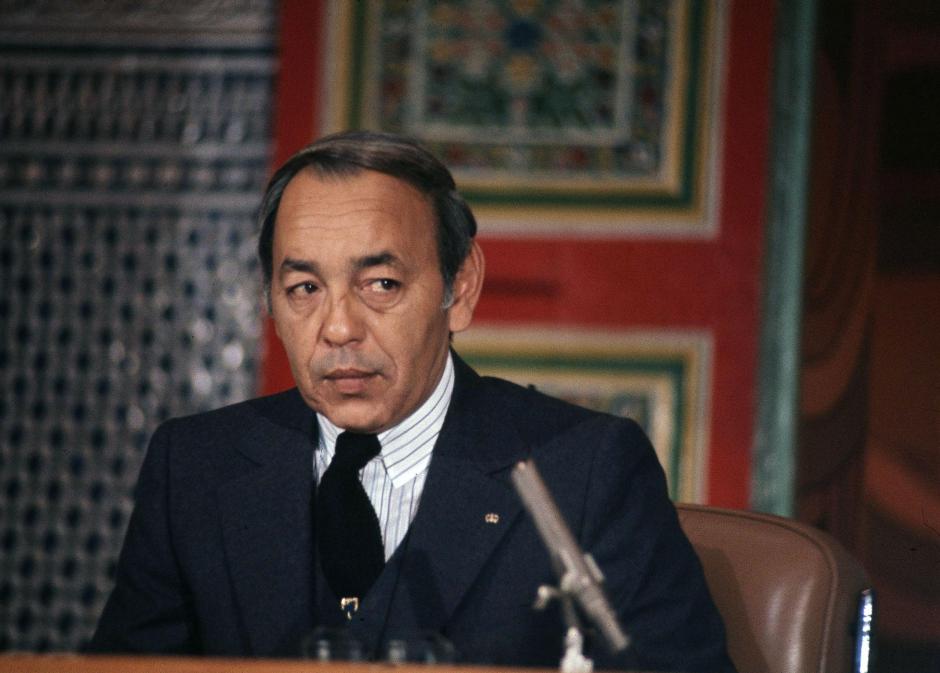 El Rey de Marruecos Hassan II, en 1960