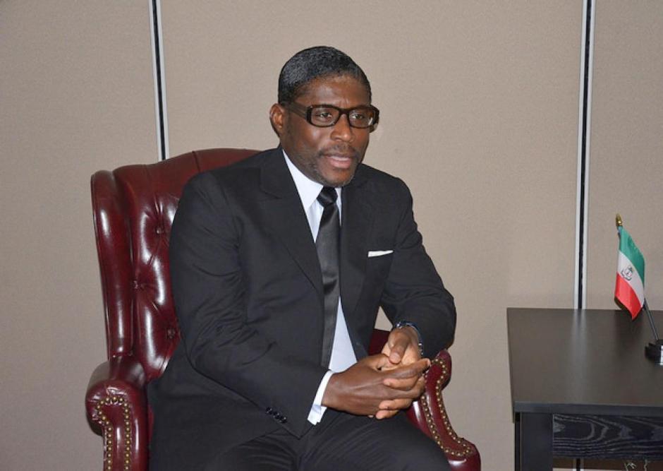Teodoro Nguema Obiang Mangue, vicepresidente de Guinea Ecuatorial