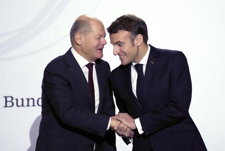 Macron y Scholz París