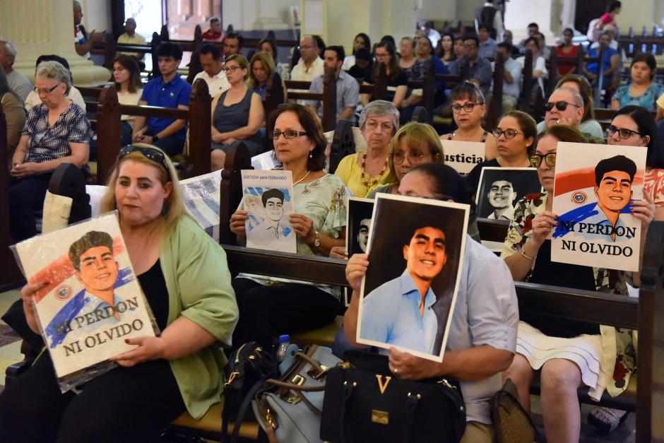 Misa en honor a Fernando Báez Sosa, hijo de padres paraguayos, asesinado a golpes en Argentina