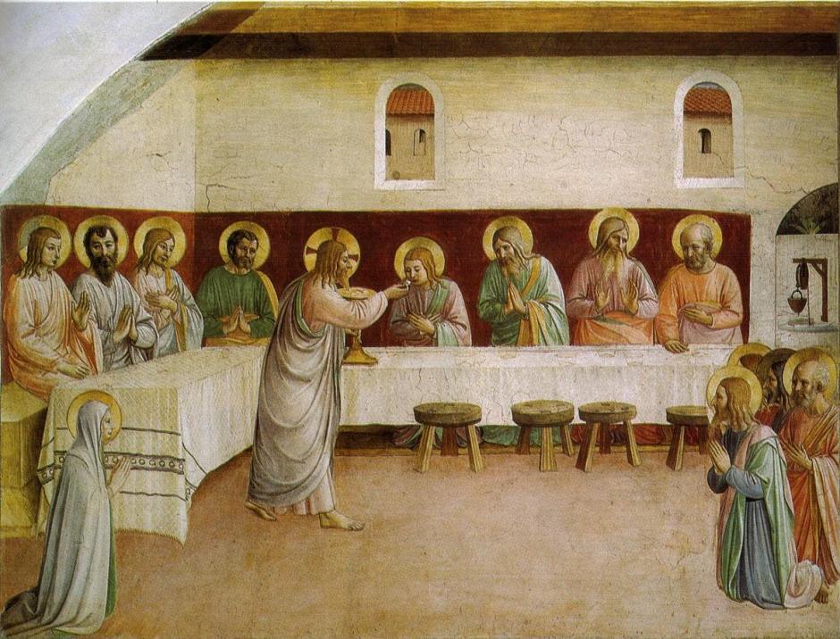 'La Comunión de los apóstoles' de Fray Angélico
