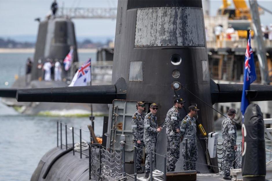 Submarinos nucleares AUKUS en Australia