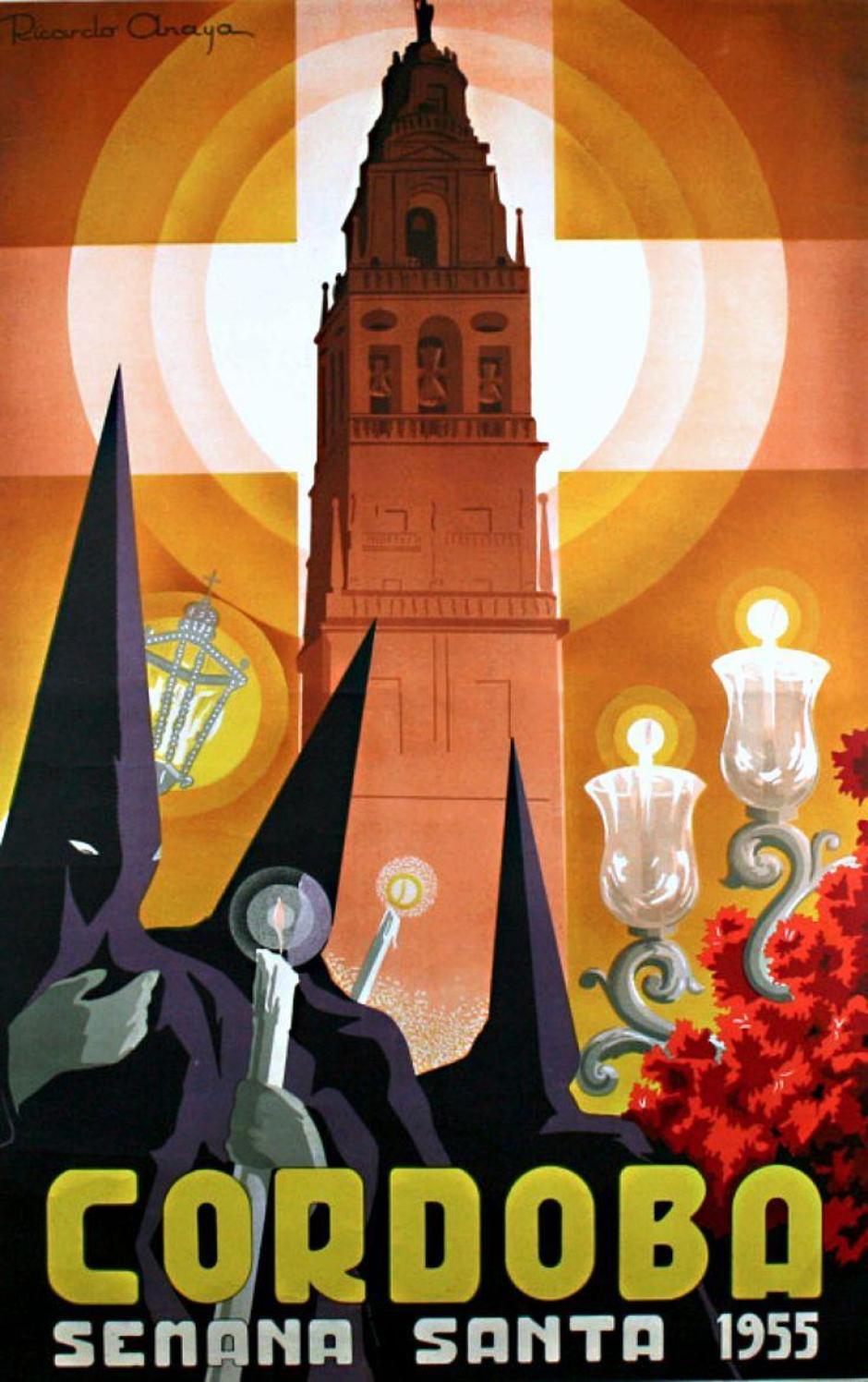 Cartel de la Semana Santa de Córdoba 1955