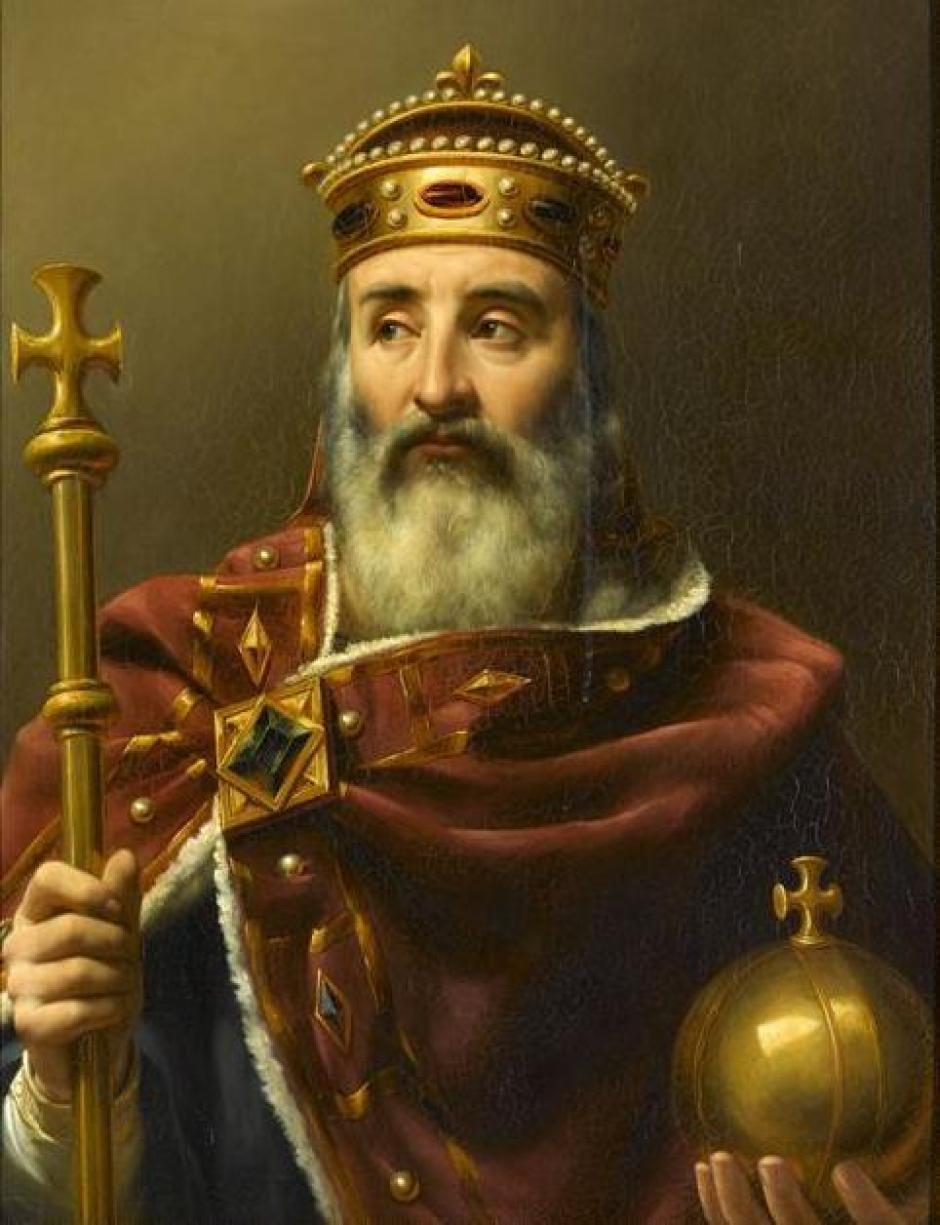 Carlomagno, Emperador de Occidente por Louis-Félix Amiel