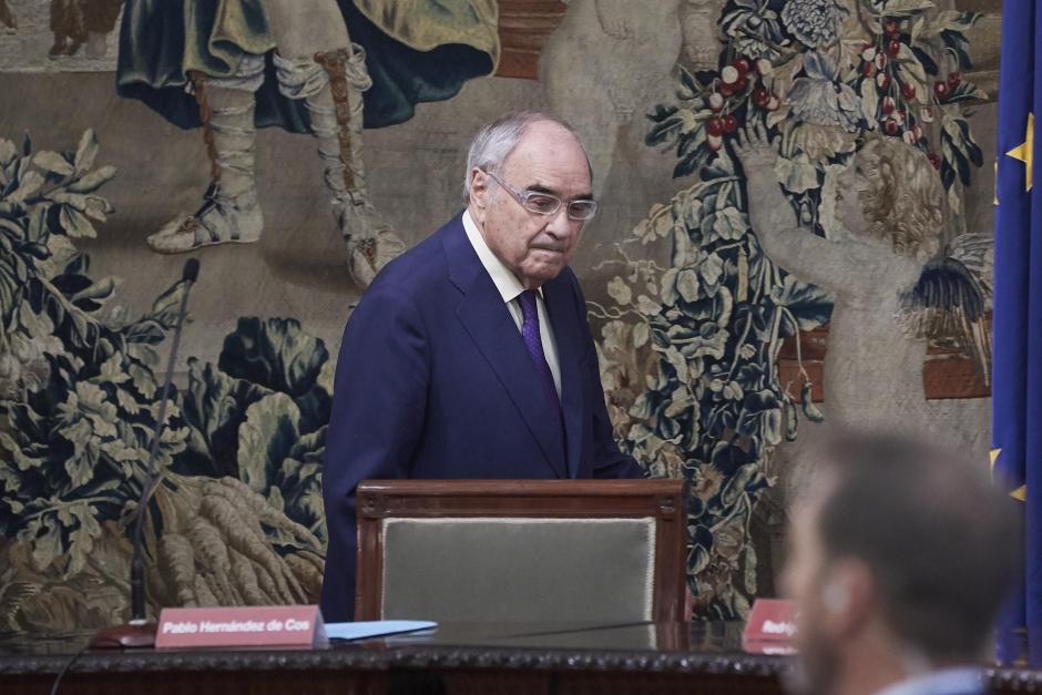 El exministro Rodolfo Martín Villa, en 2018