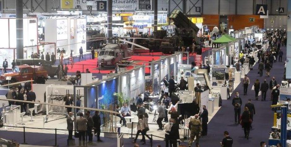 Vista general de la Feria de Defensa Feindef 2023