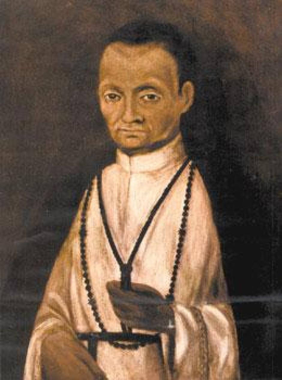 Retrato de san Martín de Porres, cerca del siglo xvii