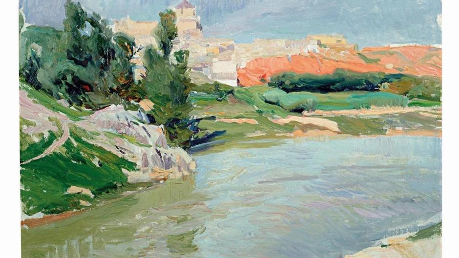 Cuadro 'Las Covachuelas, Toledo', de Joaquín Sorolla