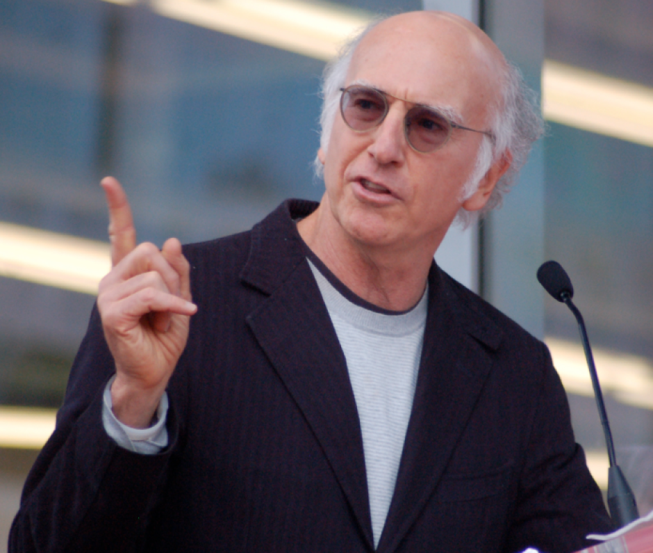 El cómico Larry David