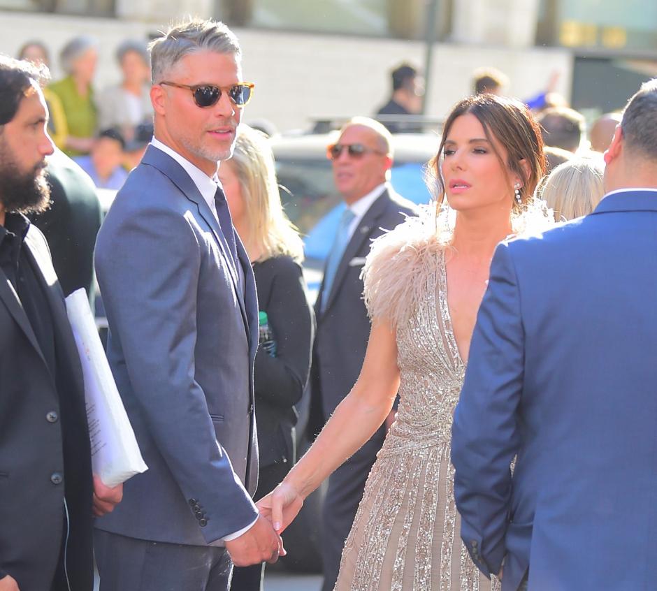 Bryan Randall y Sandra Bullock en la premier de 'Ocean 8'