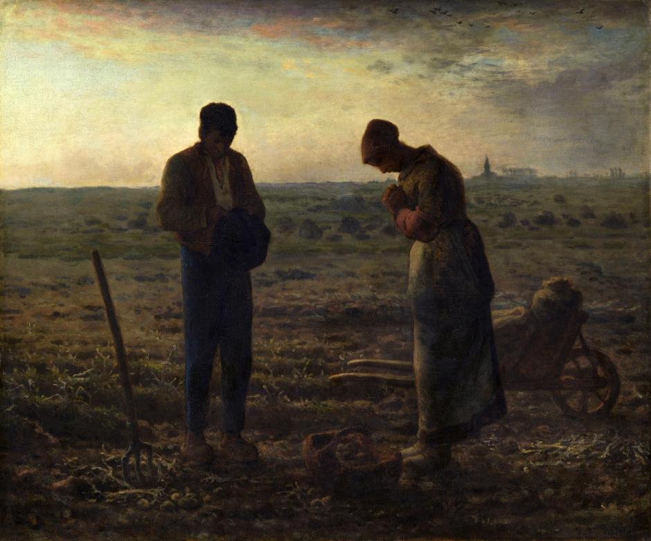 El Ángelus, obra de Jean-François Millet