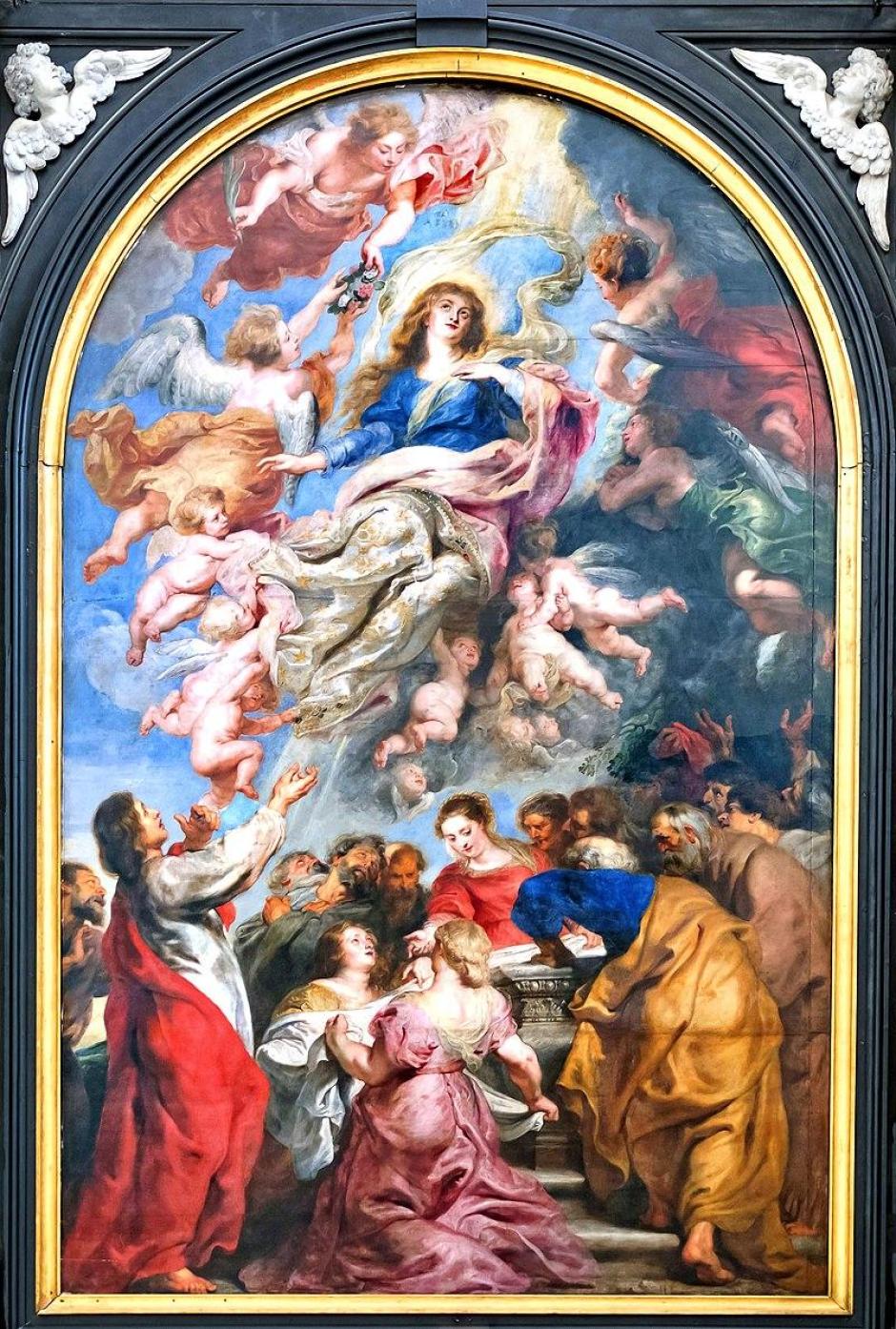 Asunción de la Virgen María de Rubens