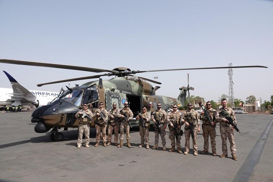 Rotación del personal militar español en Mali, en junio de 2022