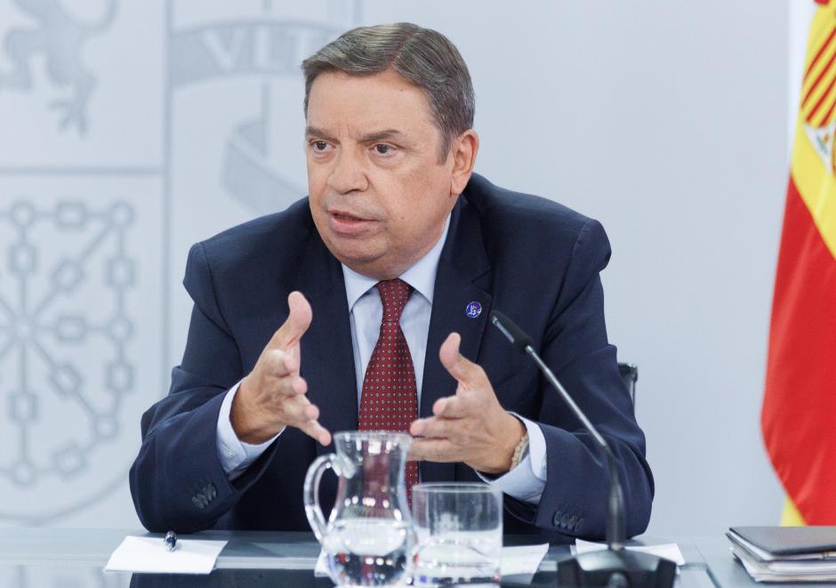 El ministro de Agricultura, Pesca y Alimentación en funciones, Luis Planas