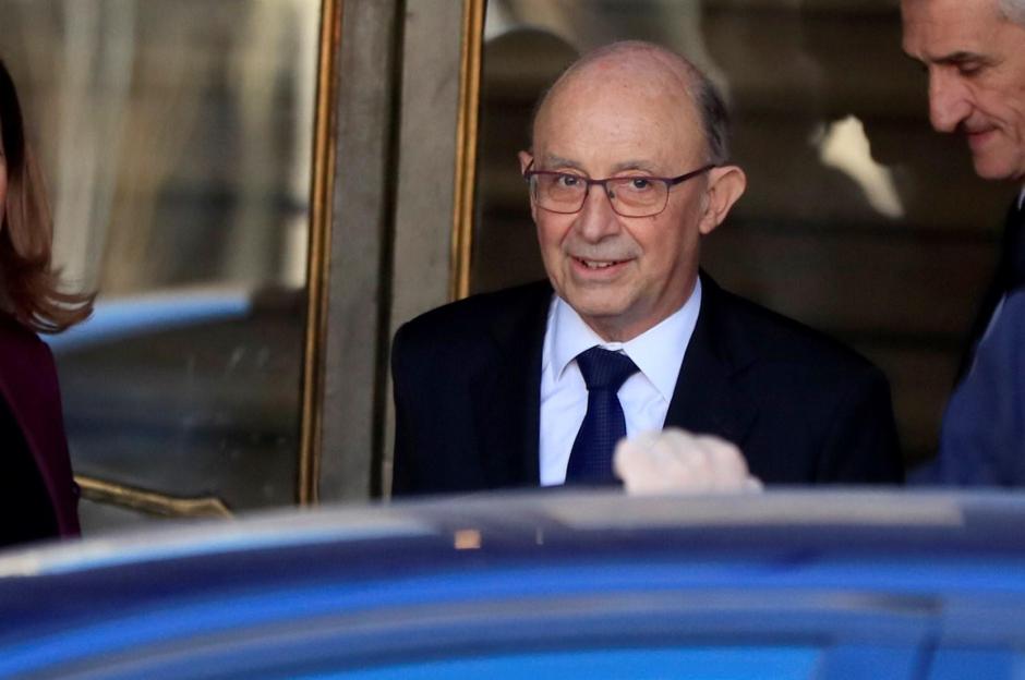 El exministro de Hacienda Cristóbal Montoro, en una imagen de archivo