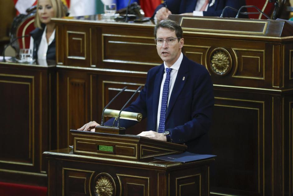 El presidente de la La Rioja, Gonzalo Capellán