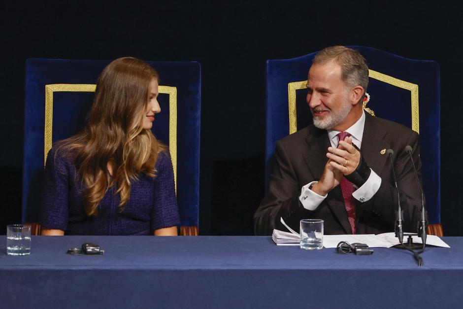 El Rey Felipe y la Princesa Leonor, en los Premios Princesa de Asturias