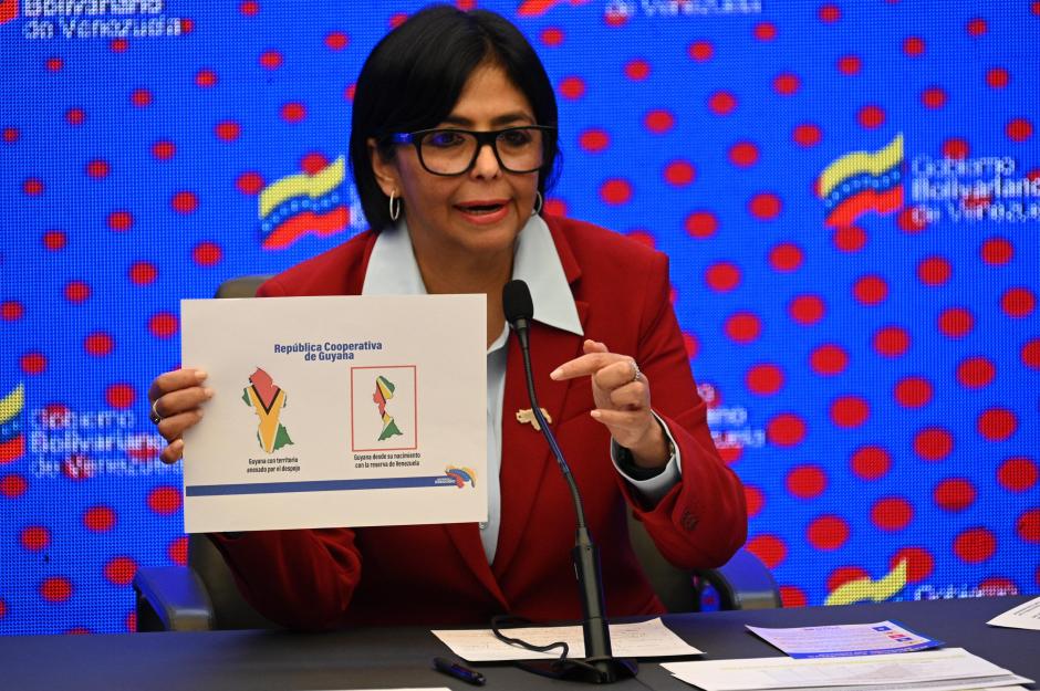 La vicepresidenta de Venezuela, Delcy Rodríguez