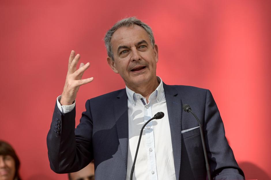 José Luis Rodríguez Zapatero en julio de este año