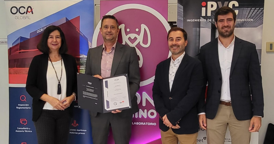 Los responsables de la empresa OCA Valencia