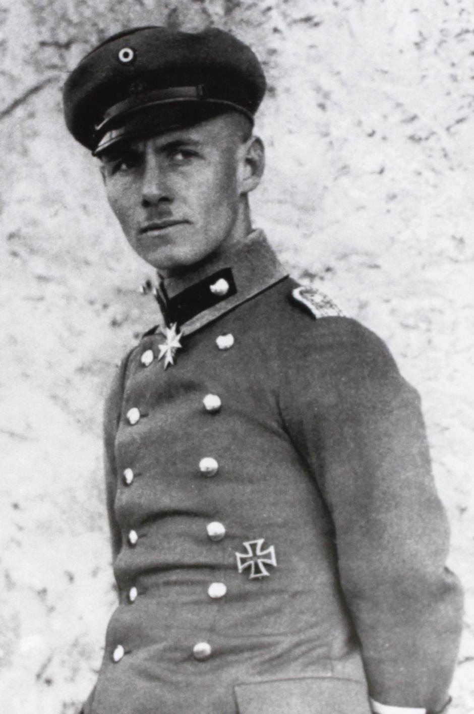 Rommel como primer teniente, 1917