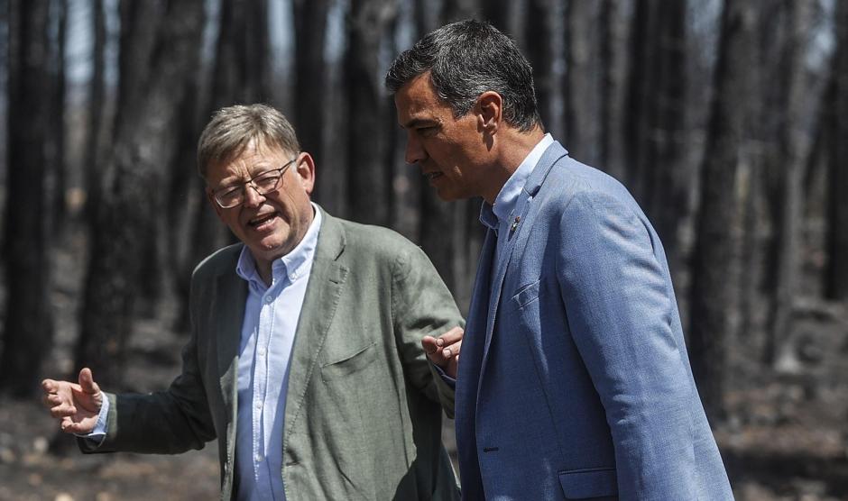 Ximo Puig y Pedro Sánchez, en una imagen de archivo