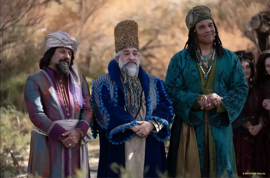 Los tres Reyes Magos de la película 'Camino a Belén'