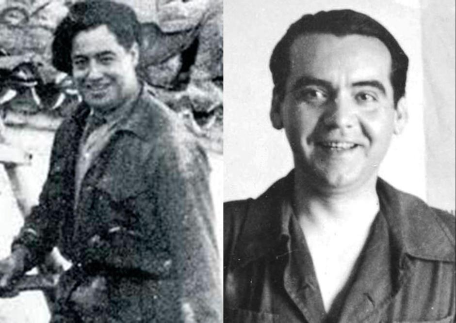 Ramón Ruiz Alonso, padre de la actriz Emma Penella, y el poeta Federico García Lorca