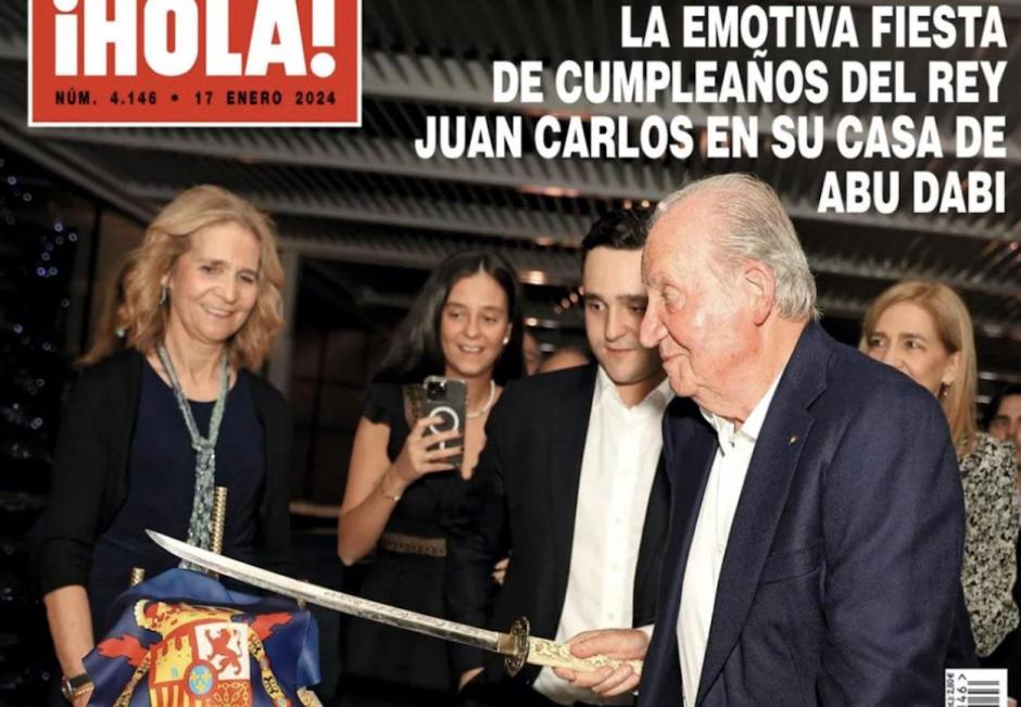 El Rey Juan Carlos en su 86º cumpleaños