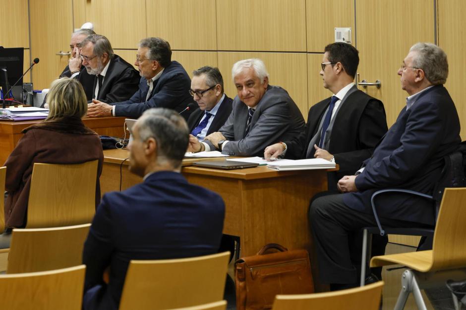 El exvicealcalde de Valencia Alfonso Grau, en el inicio del juicio del caso Pitufeo de Imelsa