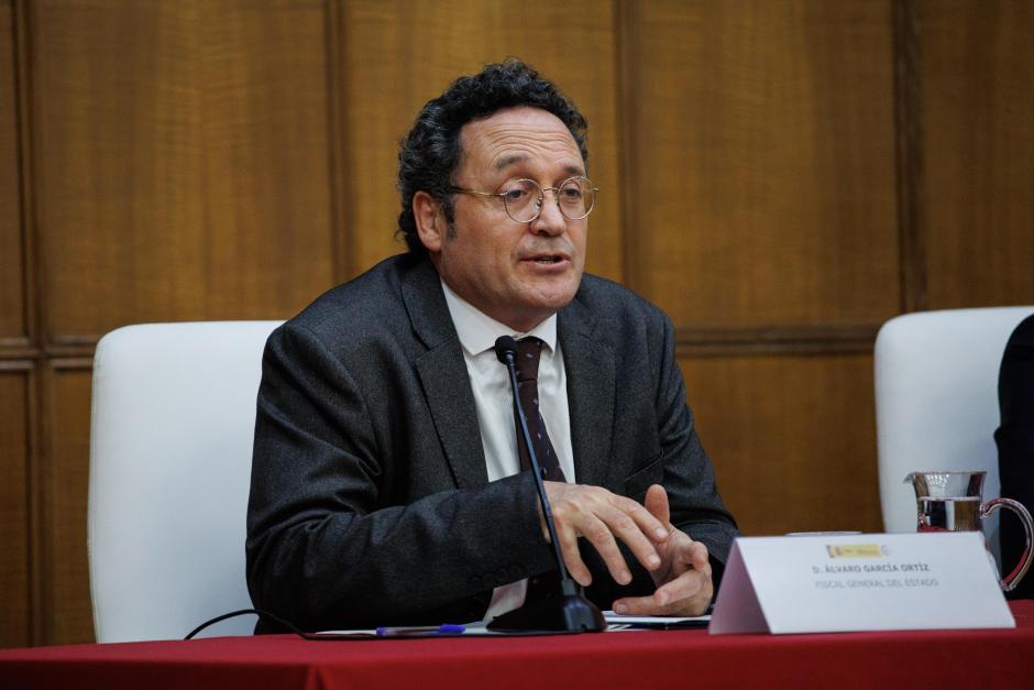 El fiscal general del Estado, Álvaro García Ortiz, en directo