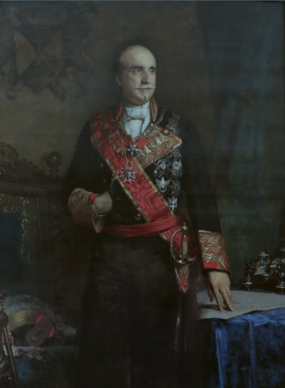 Retrato de O'Donnell (1867) de Raimundo de Madrazo