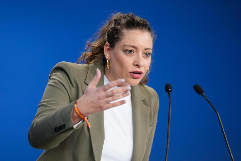 La vicesecretaria de Sanidad y Educación del PP, Ester Muñoz