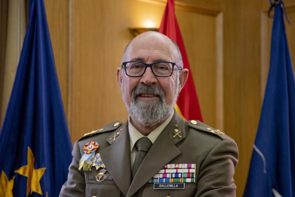 El teniente general Miguel Ballenilla, nuevo director del Centro Superior de Estudios de la Defensa (Ceseden)