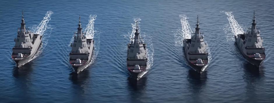 Así serán las nuevas fragatas F-110 que construye Navantia para la Armada española