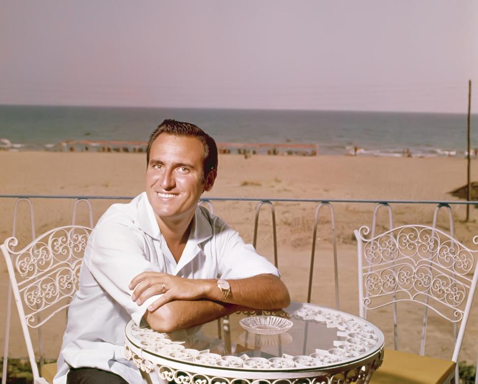 El cantante Manolo Escobar